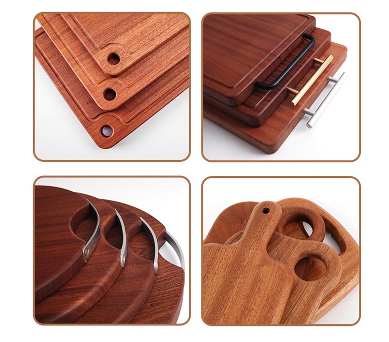 Solid Whole Wood Anti-mold Household Fruit Pizza Bread Cutting Board