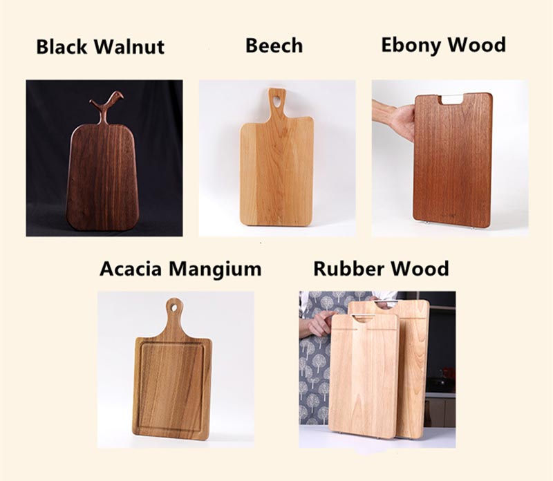 Solid Whole Wood Anti-mold Household Fruit Pizza Bread Cutting Board